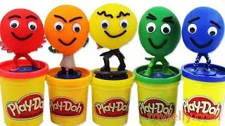 PJ Masks Finger Family Song Play doh Smiley face Surprise Toys Shimmer and Shine Nursery Rhymes