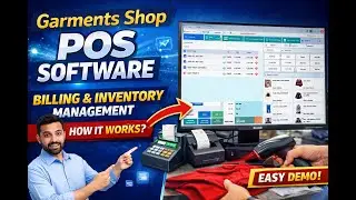 Garments Store POS Software Working Demo | Billing & Stock Management | POSOYE