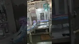 Dairy Filling Machine in Production | With H₂O₂ Sterilizer for Clean Bottling