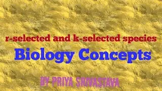 r-selected and k-selected species