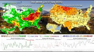 Captains Blog 20 Sep '25 Mild Pattern with no Tropical Threats for now