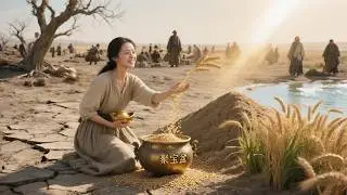 Transmigrated with Treasure Bowl Farm Girl Saves Famine Village & Finds Emperor Dad!