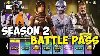 Season 2 Battle Pass | All Legendary Guns | COD Mobile | CODM
