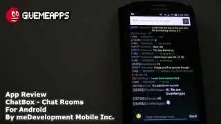 Chatbox for Android! Chat With Anyone Around The Globe!