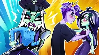 My mom becomes a school undercover cop 👮‍♀️ | 🎮 Bad vs Good Students 🤓 by Teen Z-Life
