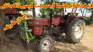 Fiat 640 gas kit repairing- Tractor zone 485