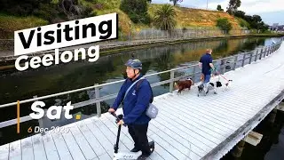 🛴 Однодневная поездка в Джилонг ​​| Под дождем. 🌧️
