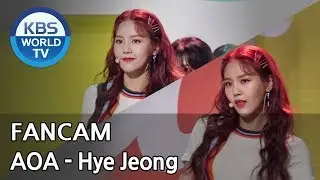 [FOCUSED] AOA's Hye Jeong  - Bingle Bangle[Music Bank / 2018.06.01]