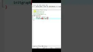 C++ Graphics Program, Fill color in circle.Short