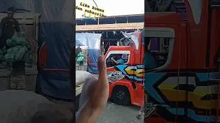 ANTRIAN TRUCK ARTIS DIPASAR UNDUK #trukartis #pasarinduk