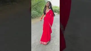 Slow Mo In Saree ❤️els #mohak Nagar #Shubhamsingh Rajput