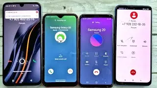 INFINIX X676C +Galaxy A01+Galaxy S9+Redmi Note 10S; INCOMING CALL