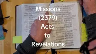 The Great Com(mission) (2379, Acts - Rev)[Thompson's Chain-Reference