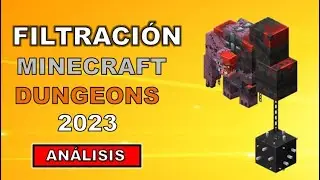 😱✔Filtraciones de Minecraft Dungeons 2019 en 2023 | (Minecraft Dungeons 2019 Dev Build Leaked)