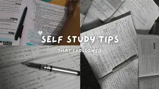 Vlog 9 | 10 self study tips that i followed 📖 | How to self study in tamil | live with ashi