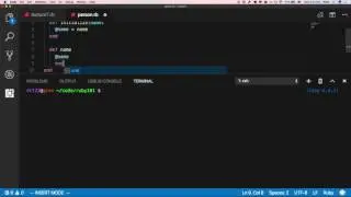 CS101 Ruby - Session 7 Part 1 - Ruby via VS Code + Terminal