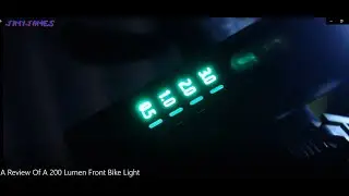 A Review Of A 200 Lumen Front Bike Light
