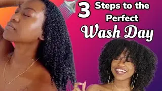 3 Steps to the PERFECT WASH DAY as I Deep Condition! YOU NEED TO KNOW THIS!!!