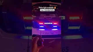 POLICE LIGHT AVAILABLE AT CHEAP PRICE #accessories #cheapestmarket #viral #shortsvideo #shorts