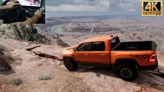 Dodge Ram TRX- BeamNG Drive | G29 Gameplay-4k-Realistic Car Crashes