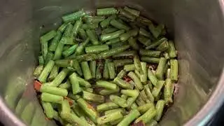 Instant pot Lunch Box - Instant pot Green Beans Rice ( Pulav) - One pot meal