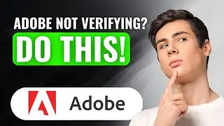 How To Fix Adobe We Can't Verify Your Subscription Status Properly | (2025) NEW LATEST UPDATED GUIDE