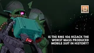 Можно ли назвать RMS 106 Hizack худшим серийно выпускаемым мобильным костюмом в истории?