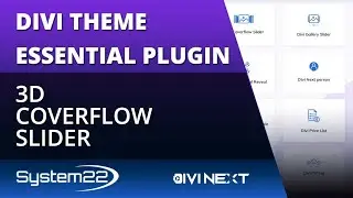 Divi Theme Essential Plugin 3D Coverflow Slider 👈