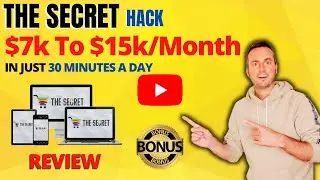 THE SECRET Review ⚠️ Get My INSANE BONUS 🔥 Secret Hack to Earn $200/Day In 30 mins 🤑