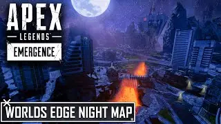 *NEW* Worlds Edge After Dark Night Map Gameplay | Apex Legends