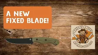 A New Fixed Blade! And it's a gift from a good friend!