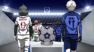 Blue Lock Meets Japans U-20 Team || Blue Lock Season 2 Episode 6