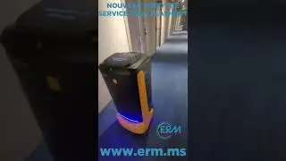 Une premi&egrave;re en France : un robot de room service &agrave; l'h&ocirc;tel KI SPace #robot #technology #cute