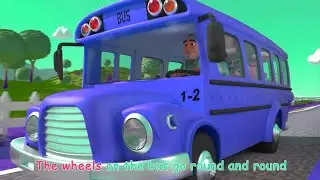 [1 MINUTE  30 SECONDS LOOP] Wheels on the Bus Sound Variations | BUBBLES KIDS GO