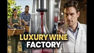 Inside Luxury Wine Factory From Grapes To Premium Bottles