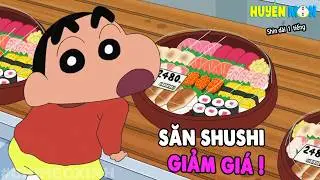 Tổng Hợp Shin 1 Tiếng P25 - Thử Thách Cấm Cười Khi Ăn | Shin Tập Mới Để Ăn Cơm | Shin Cậu Bé Bút Chì