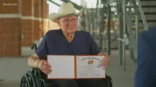 93-year-old finally receives high school diploma