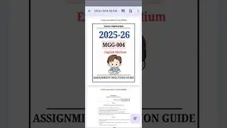 mgg 004 solved assignment 2025-26 , mgg 003 jan 2025 , mgg 003 July 2025 , Solved assignment mgg 003