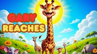 🦒 Happy Giraffe Reaches the Sky! | Gary's Tall Tale Adventure & Celebration of Being Unique ☁️