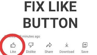 Fix YouTube Like Not Working Problem Solved 2020-2021 2023