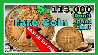 UK One New penny 1971 Most Expensive One penny coin /worth up to Million dollars