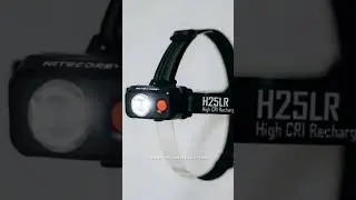 H25LR LED Headlamp ⚡ Powerful | Lightweight | Rechargeable | 90 CRI  #TechGadgets #RechargeableLight