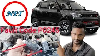 Mahindra XUV300 Pickup fault Code P0245 problem solve