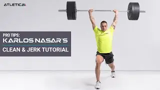 ATLETICA x Karlos Nasar | Clean & Jerk Tutorial with the World & Olympic Weightlifting Champion