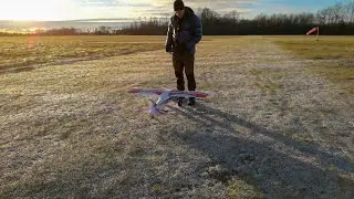 FMS Kingfisher 1400mm V2 Maiden and crash!
