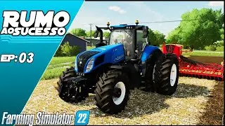 NOVO TRATOR NEW HOLLAND T8! PRIMEIRO PLANTIO | FARMING SIMULATOR 22 #03