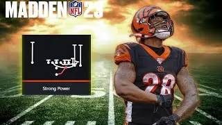 THIS IS ONE OF THE BEST RUN PLAYS MADDEN 23 HAS - POWER IS ONE OF MADDEN 23 UNSTOPPABLE RUN PLAYS!🏈🔥