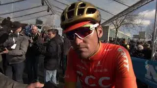 Greg Van Avermaet - Interview at the start - Kuurne-Brussel-Kuurne 2020
