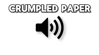 CRUMPLED PAPER 🔊 Sound Effects Online 🔊 FREE Lifestyle Music 🔊 MP3 Audio
