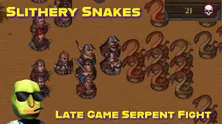 21 SERPENTS! || Battle Brothers Peasant Militia